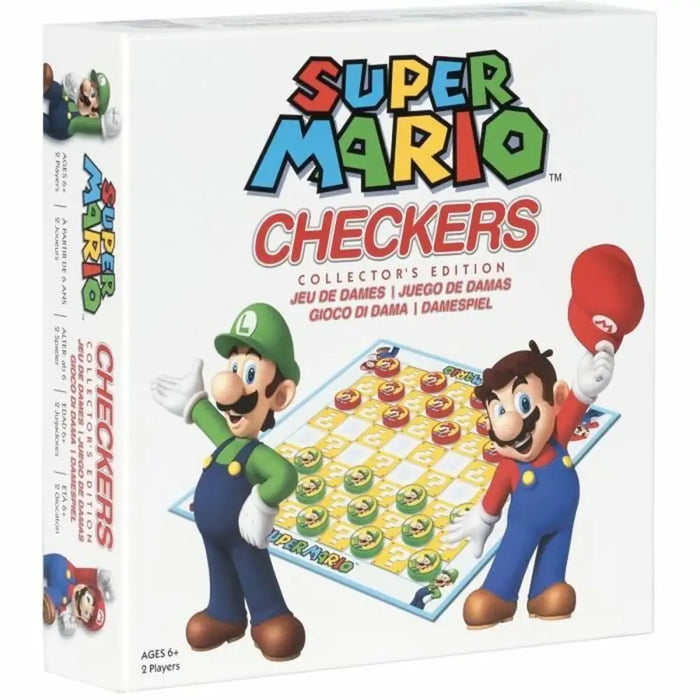 Настолна игра Goliath Super Mario Checkers