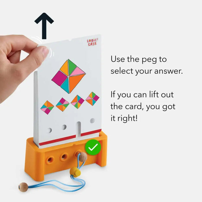 Настолна игра HABA Logic Case Starter Set