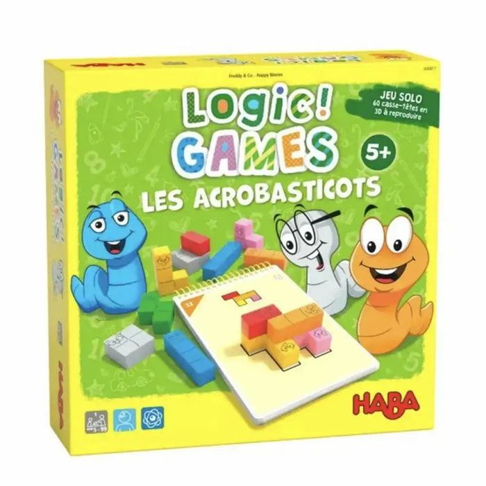 Настолна игра HABA Logic Games - Happy Worms