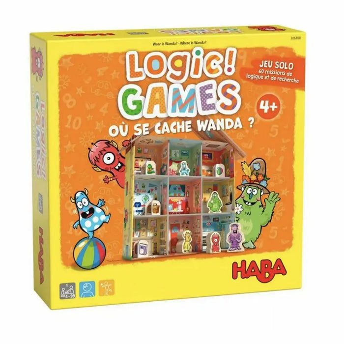Настолна игра HABA Logic Games - Where is Wanda?