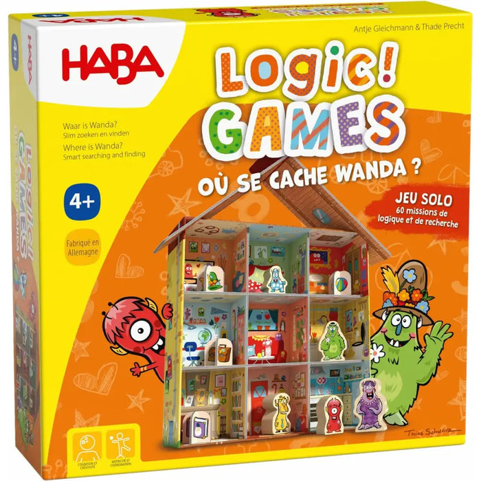 Настолна игра HABA Logic Games - Where is Wanda?