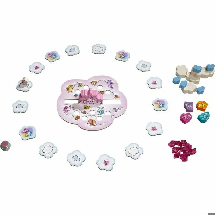Настолна игра HABA Unicorn Glitterluck Cloud Stacking