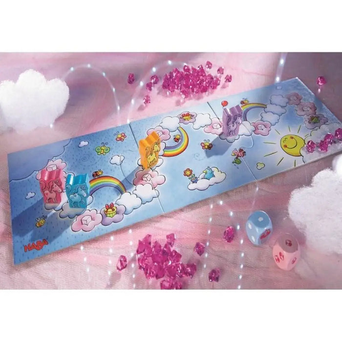 Настолна игра HABA Unicorns in the clouds
