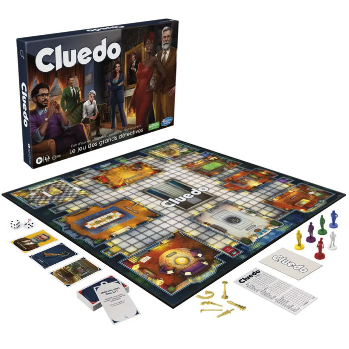 Настолна игра Hasbro Cluedo (FR) Многоцветен
