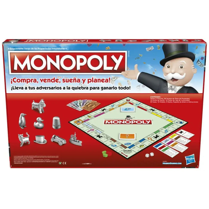 Настолна игра Hasbro Monopoly Clasico Madrid ES