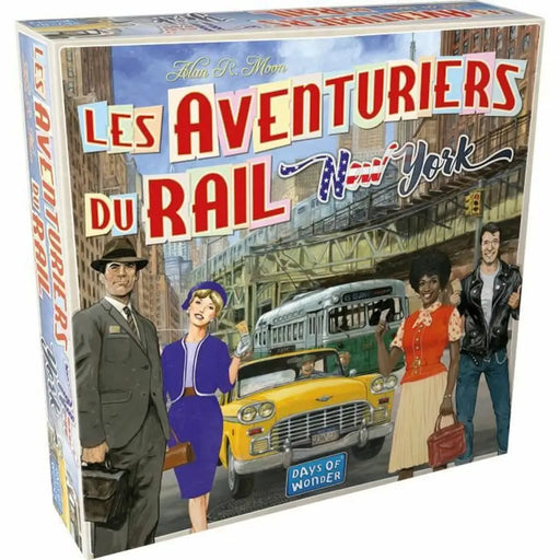 Настолна игра Les Aventuriers du Rail - New York (FR)