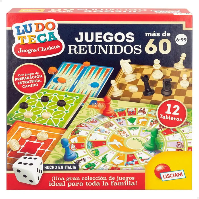Настолна игра Lisciani Giochi Juegos reunidos 26 x 1 x 26