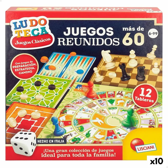 Настолна игра Lisciani Giochi Juegos reunidos 26 x 1 x 26