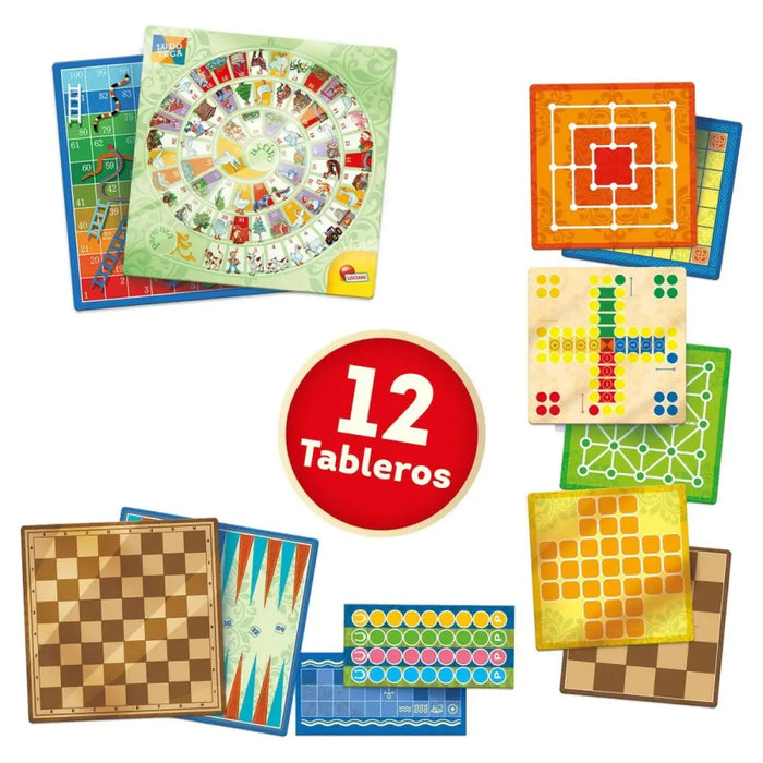 Настолна игра Lisciani Giochi Juegos reunidos 26 x 1 x 26