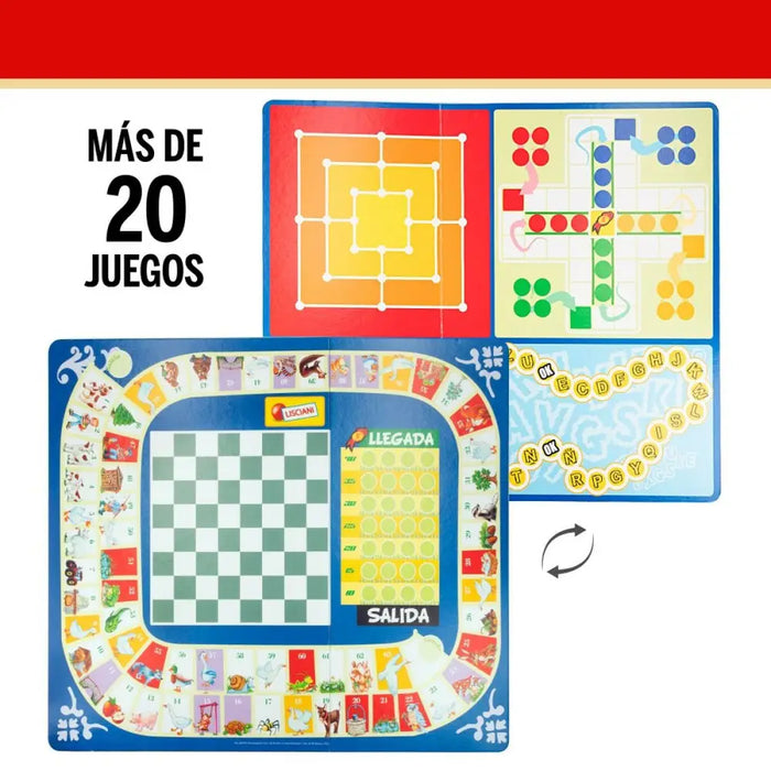 Настолна игра Lisciani Giochi Juegos reunidos 40 x 0,1 x 33