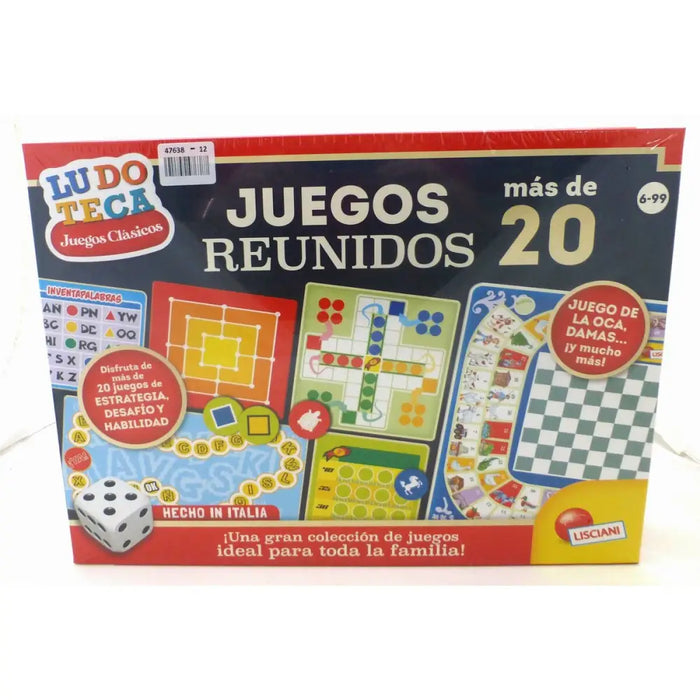 Настолна игра Lisciani Giochi Juegos reunidos 40 x 0,1 x 33