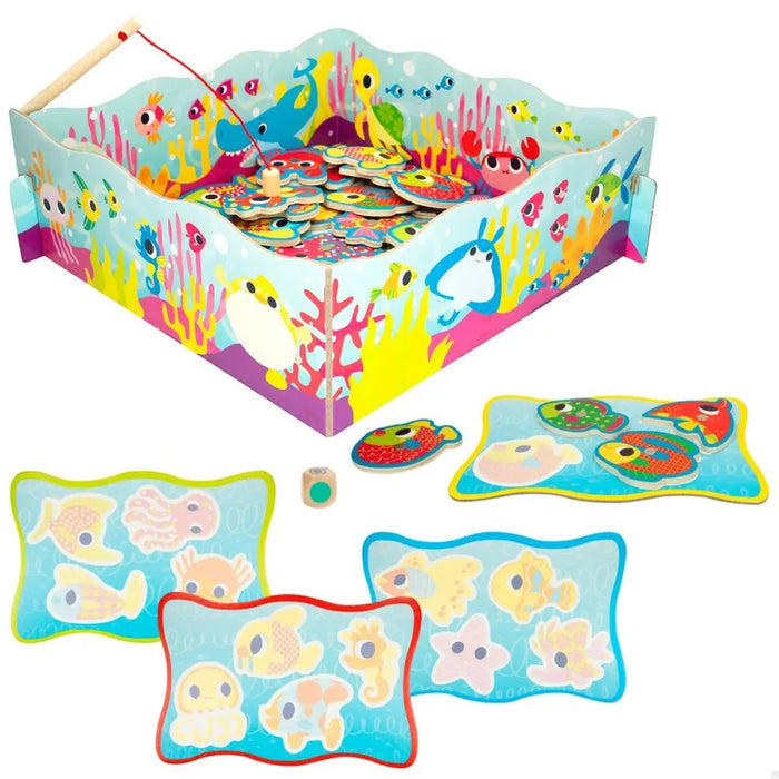 Настолна игра Lisciani Giochi Montessori Риболов (6 броя)