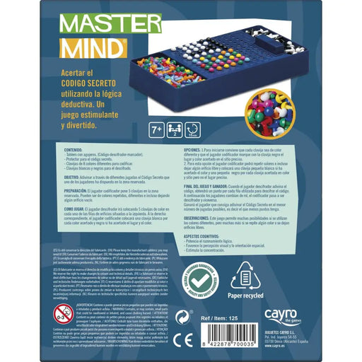 Настолна игра Master Mind Travel BG Games