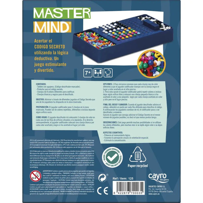 Настолна игра Master Mind Travel BG Games