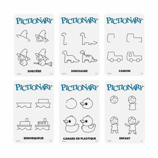 Настолна игра Mattel PICTIONARY