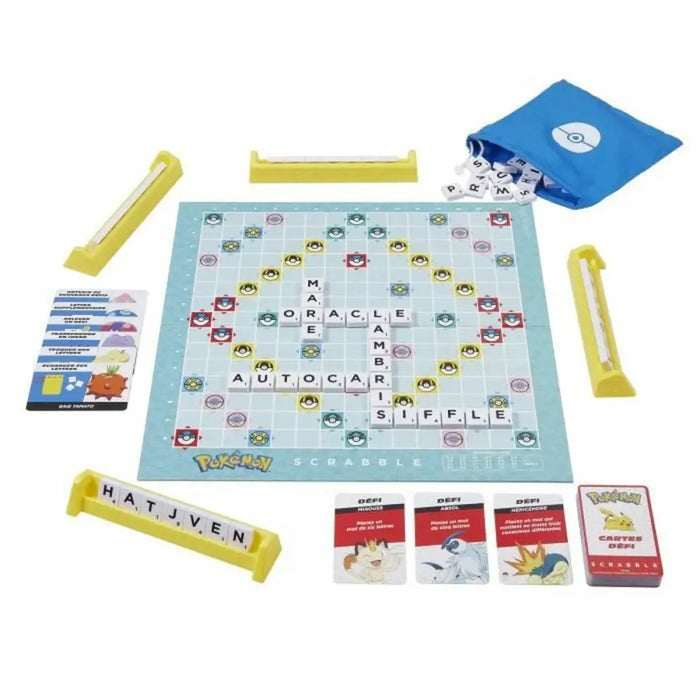 Настолна игра Mattel Pokémon Scrabble 4 x 35 x 35 cm