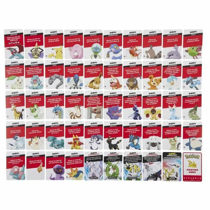 Настолна игра Mattel Pokémon Scrabble 4 x 35 x 35 cm