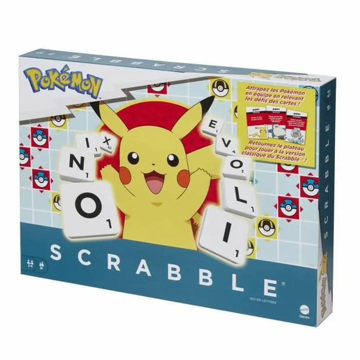 Настолна игра Mattel Pokémon Scrabble 4 x 35 x 35 cm