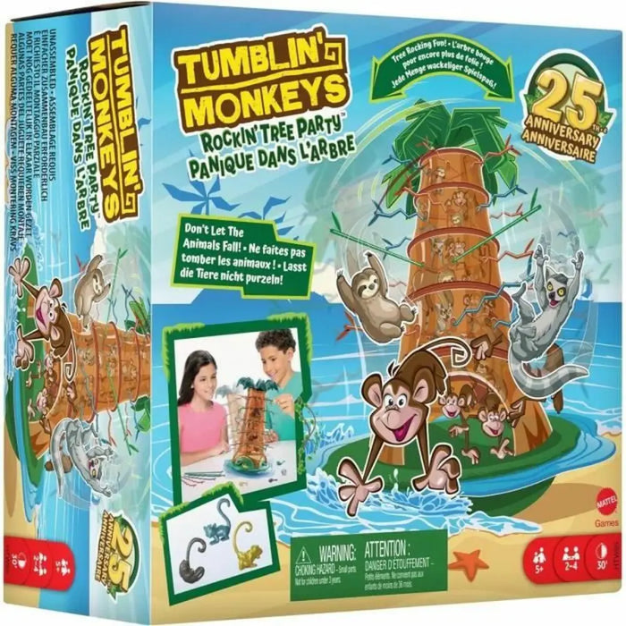 Настолна игра Mattel Tumblin’ Monkeys