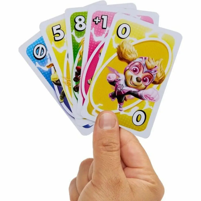 Настолна игра Mattel Uno Junior Paw Patrol