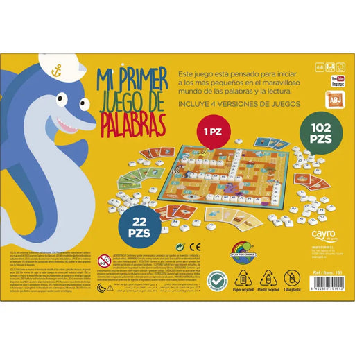 Настолна игра Mi Primer Juego De Palabras Cayro (ES)