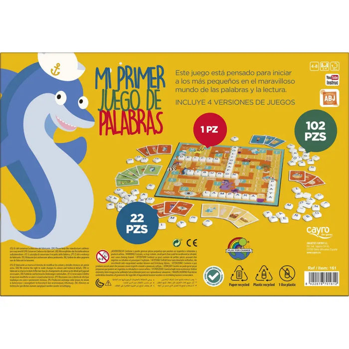 Настолна игра Mi Primer Juego De Palabras Cayro (ES)