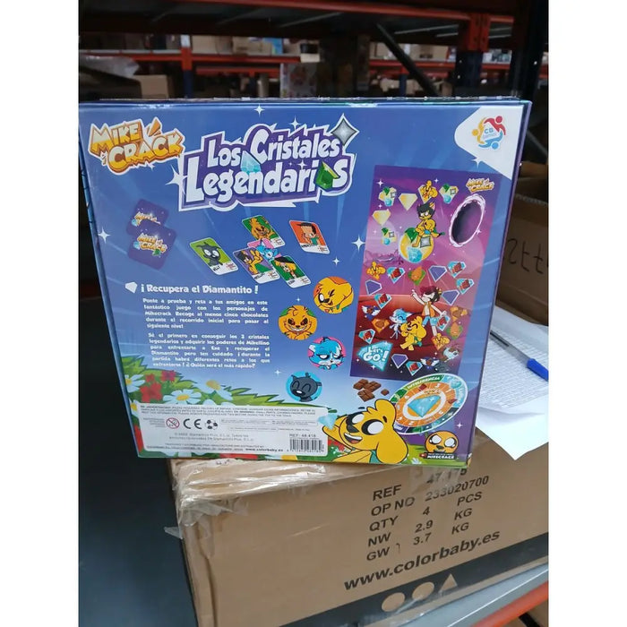Настолна игра Mikecrack ¡Los cristales Legendarios! ES