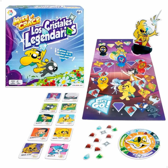 Настолна игра Mikecrack ¡Los cristales Legendarios! ES