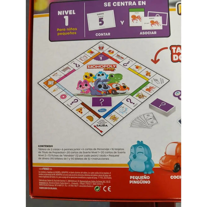 Настолна Игра Монополи за Деца Monopoly (ES)