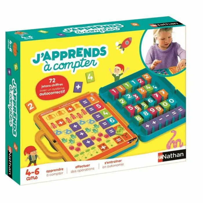 Настолна игра Nathan I’m learning to count (FR)
