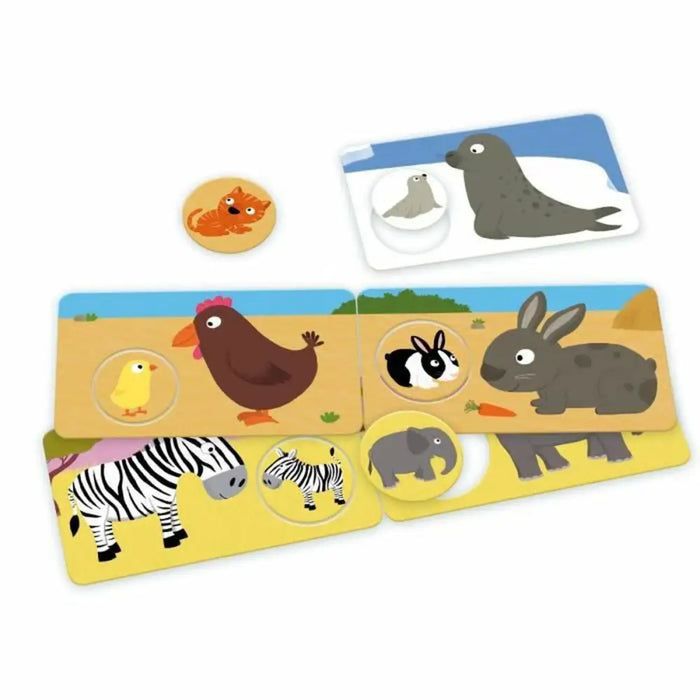Настолна игра Nathan Moms and Babies (FR) Многоцветен
