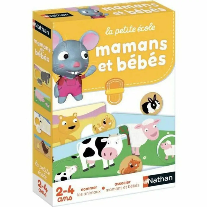 Настолна игра Nathan Moms and Babies (FR) Многоцветен