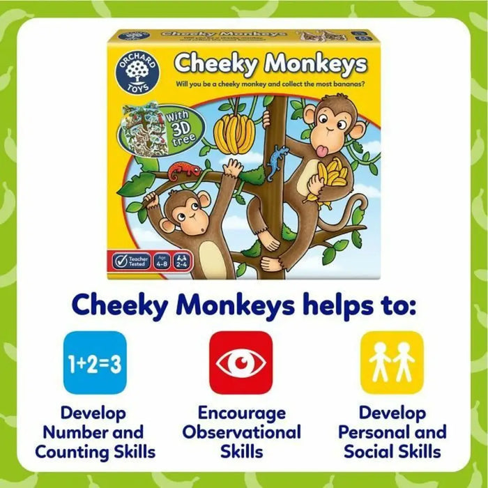 Настолна игра Orchard Cheecky Monkeys (FR)