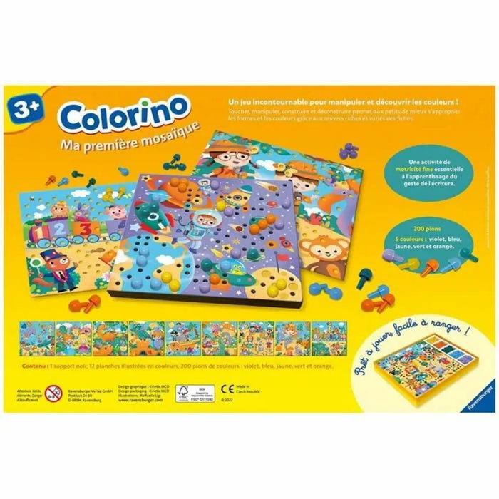 Настолна игра Ravensburger Colorino My first mosaic (FR)