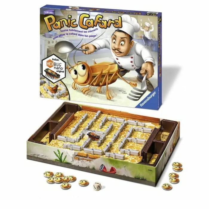 Настолна игра Ravensburger Panic Cockroach (FR)