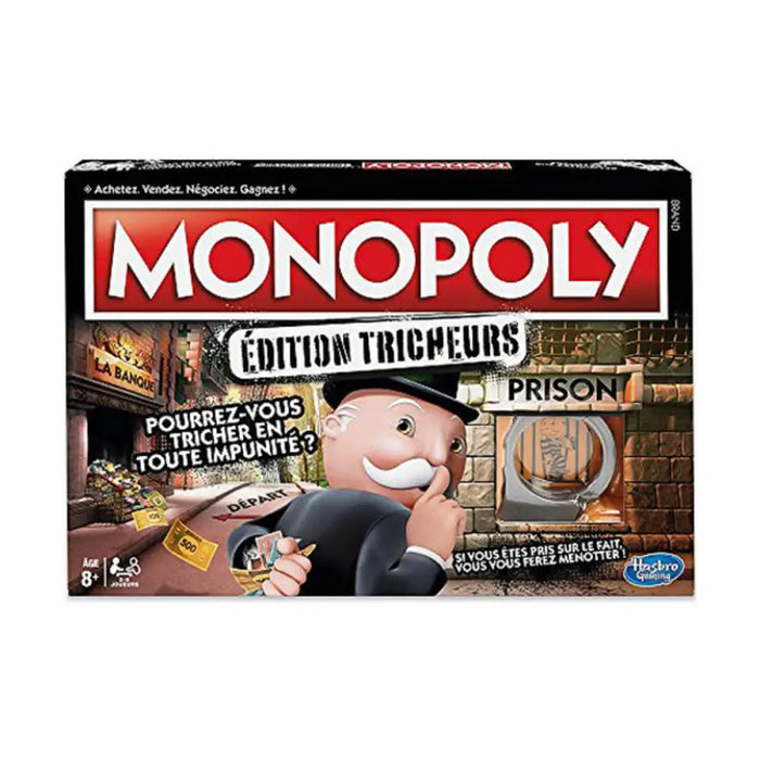 Настолна игра Tricheurs Monopoly Edition 2018 (FR)