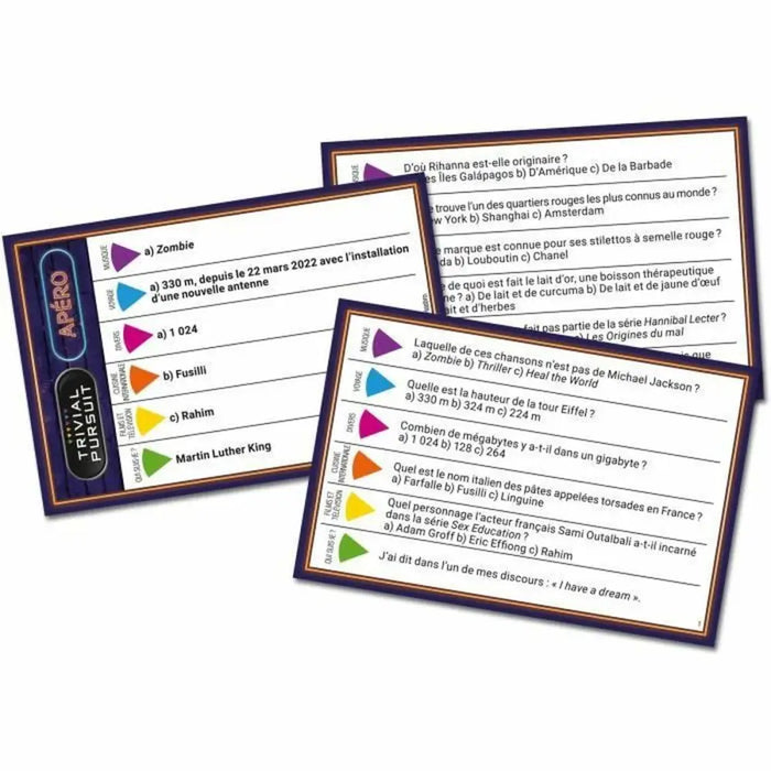 Настолна игра Trivial Pursuit Apéro