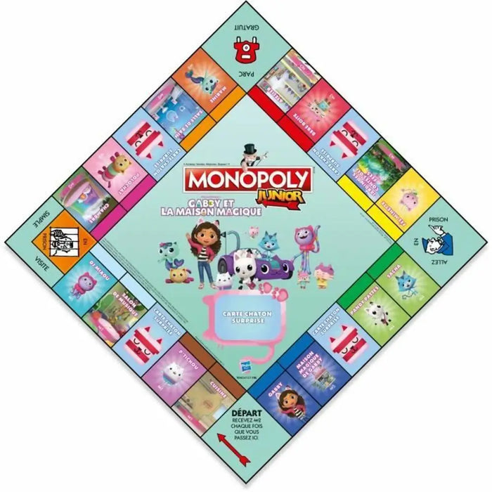 Настолна игра Winning Moves Monopoly Junior Gabby and the