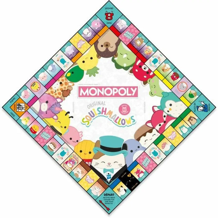 Настолна игра Winning Moves Monopoly - squishmallows