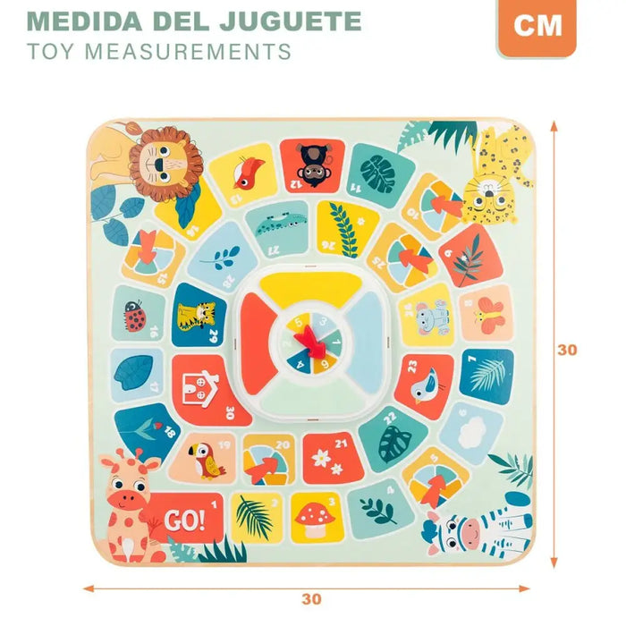 Настолна игра Woomax Zookabee 30 x 3 x 30 cm Детски Животни