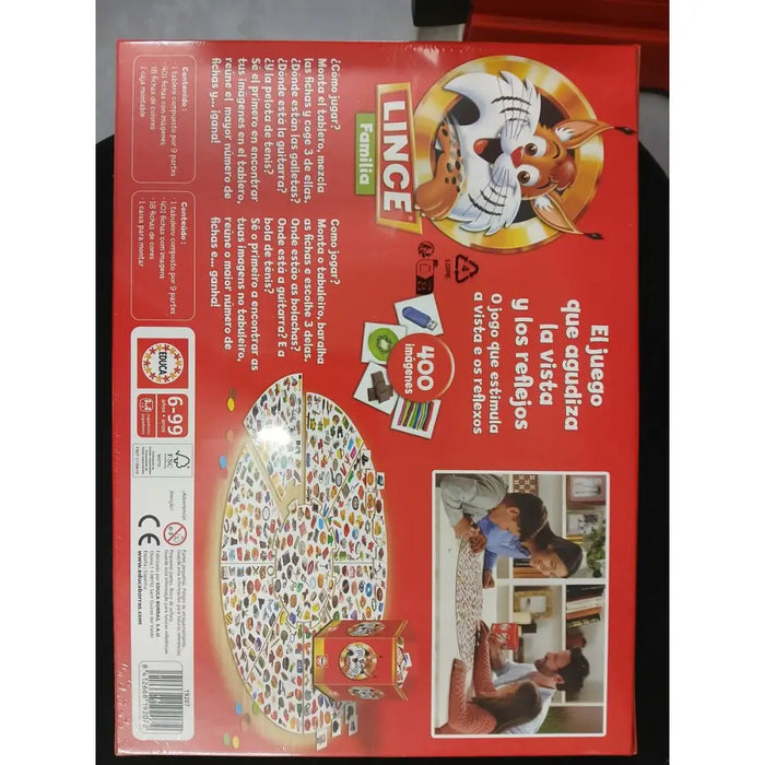 Настолна игра Educa Lince 421 Части