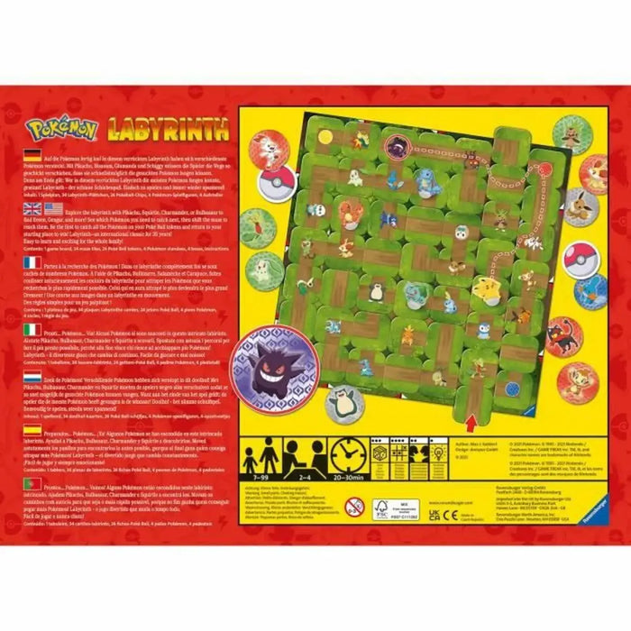 Настолна игра Ravensburger POKEMON Labyrinth (FR)