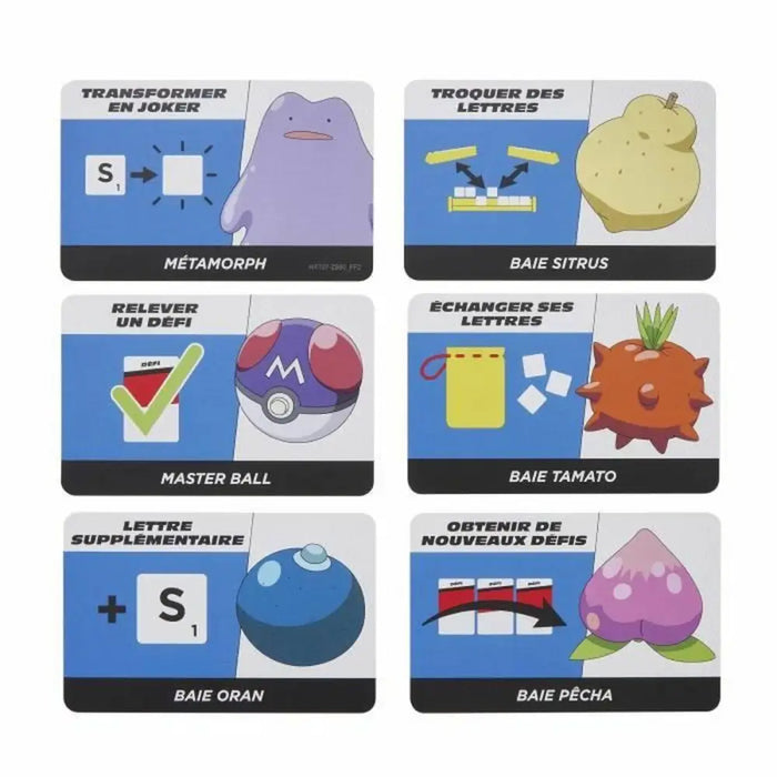 Настолна игра Mattel Pokémon Scrabble 4 x 35 x 35 cm