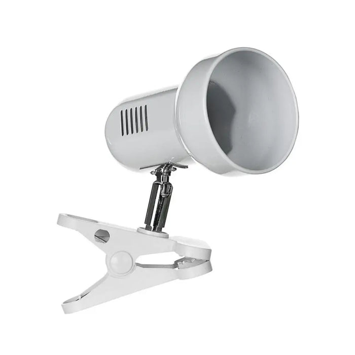 Настолна лампа Activejet AJE-CLIP Бял Метал Пластмаса 60 W
