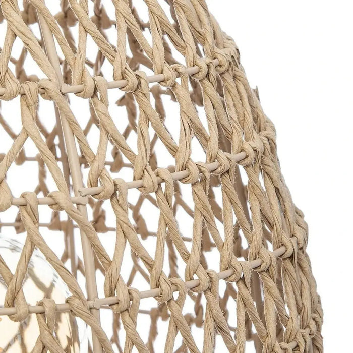 Настолна лампа Atmosphera Tressé От пясък 40 W Ø 35,5 x 30