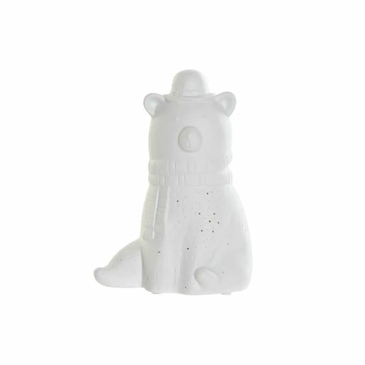 Настолна лампа DKD Home Decor 17 x 12 x 23 cm Порцелан Бял