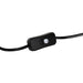 Настолна лампа DKD Home Decor 25W Черен Златен Мъже 220 V