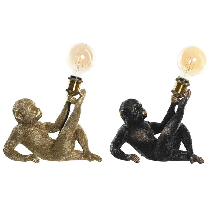 Настолна лампа DKD Home Decor 31,5 x 18 x 27 cm Златен