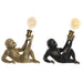Настолна лампа DKD Home Decor 31,5 x 18 x 27 cm Златен