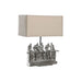 Настолна лампа DKD Home Decor 36 x 21,5 x 43 cm Сребрист